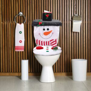 bathrooms decorated for christmas
