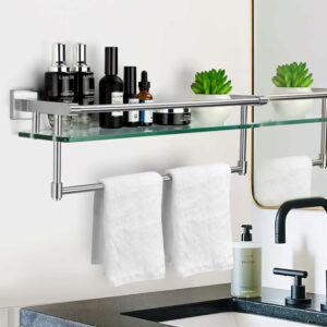 bathroom shelves