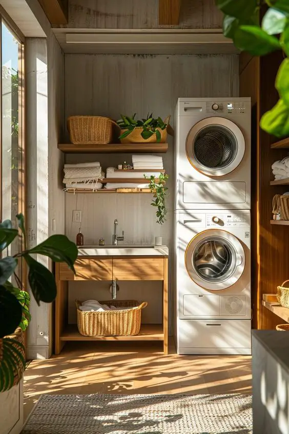 laundry room plants