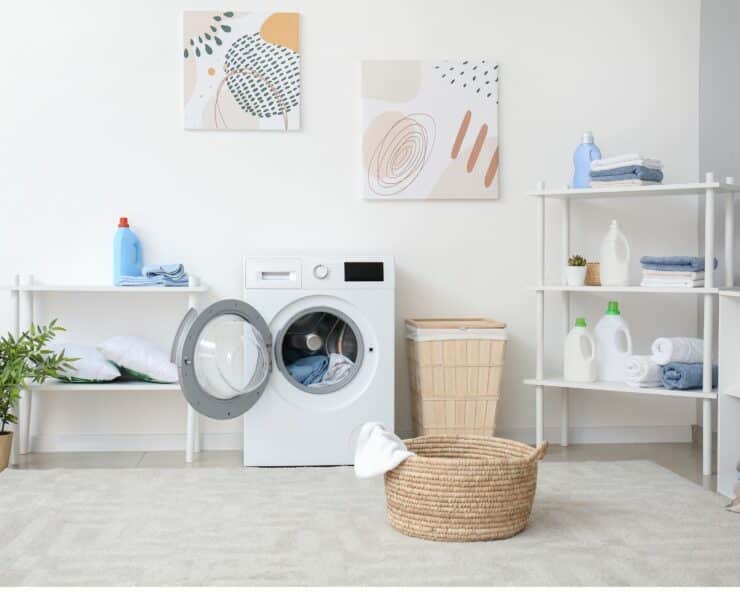 how to decorate a laundry room