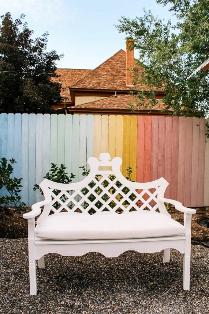 fence painting ideas