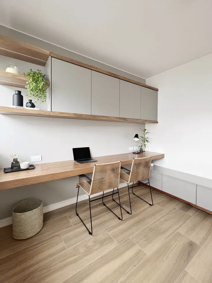minimalist home office