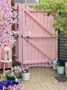 fence painting idea