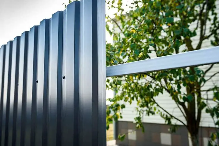 Corrugated Metal Fence Pros and Cons