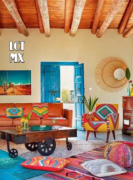 mix of modern and traditional mexican design