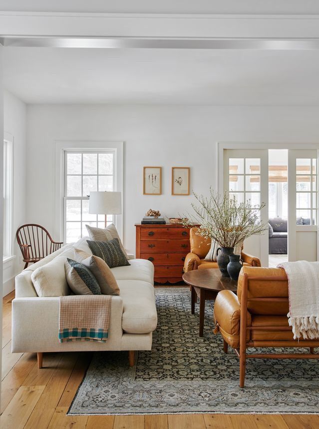 hardwood floor living room