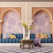 living room moroccan interior design