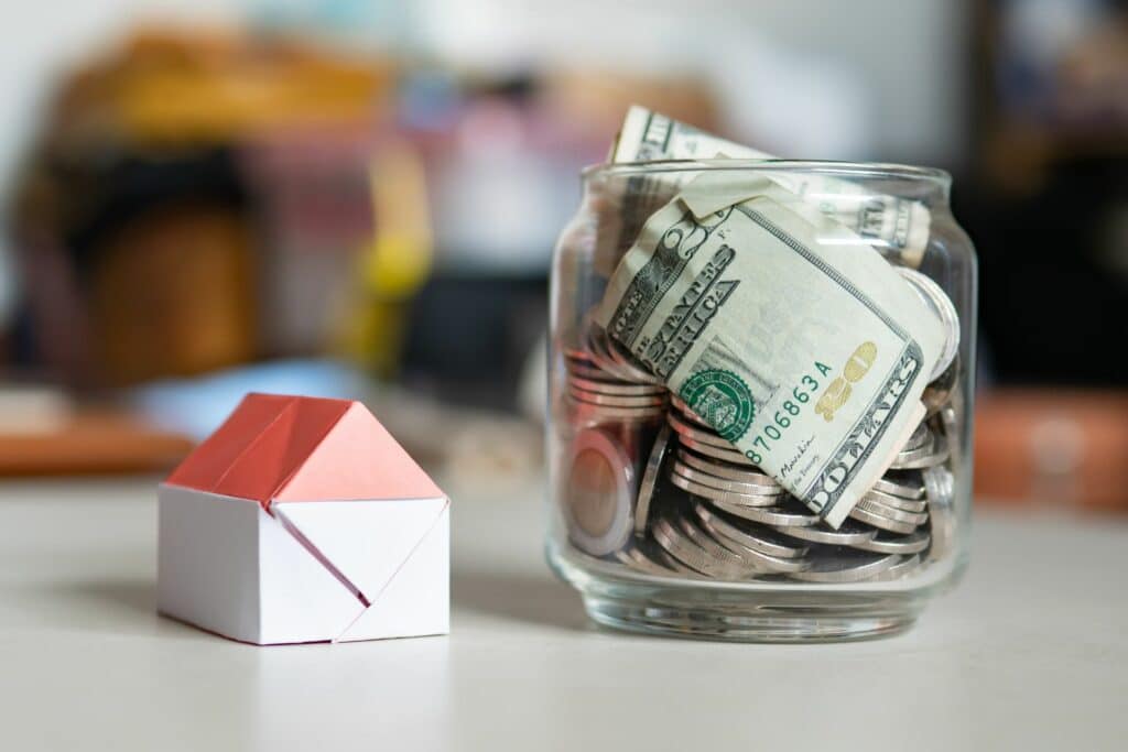 saving money to buy a house