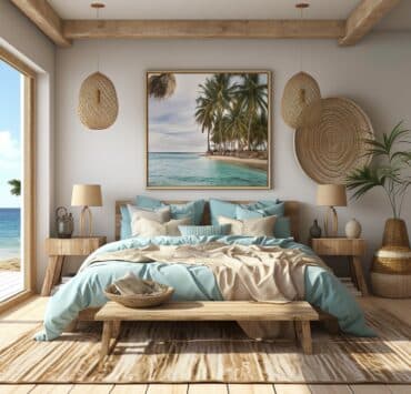 beach themed bedroom