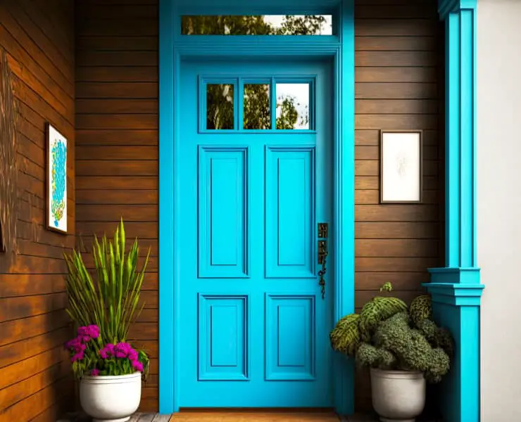 average cost to paint a door