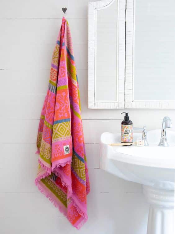 boho eclectic bathroom decor and accessories