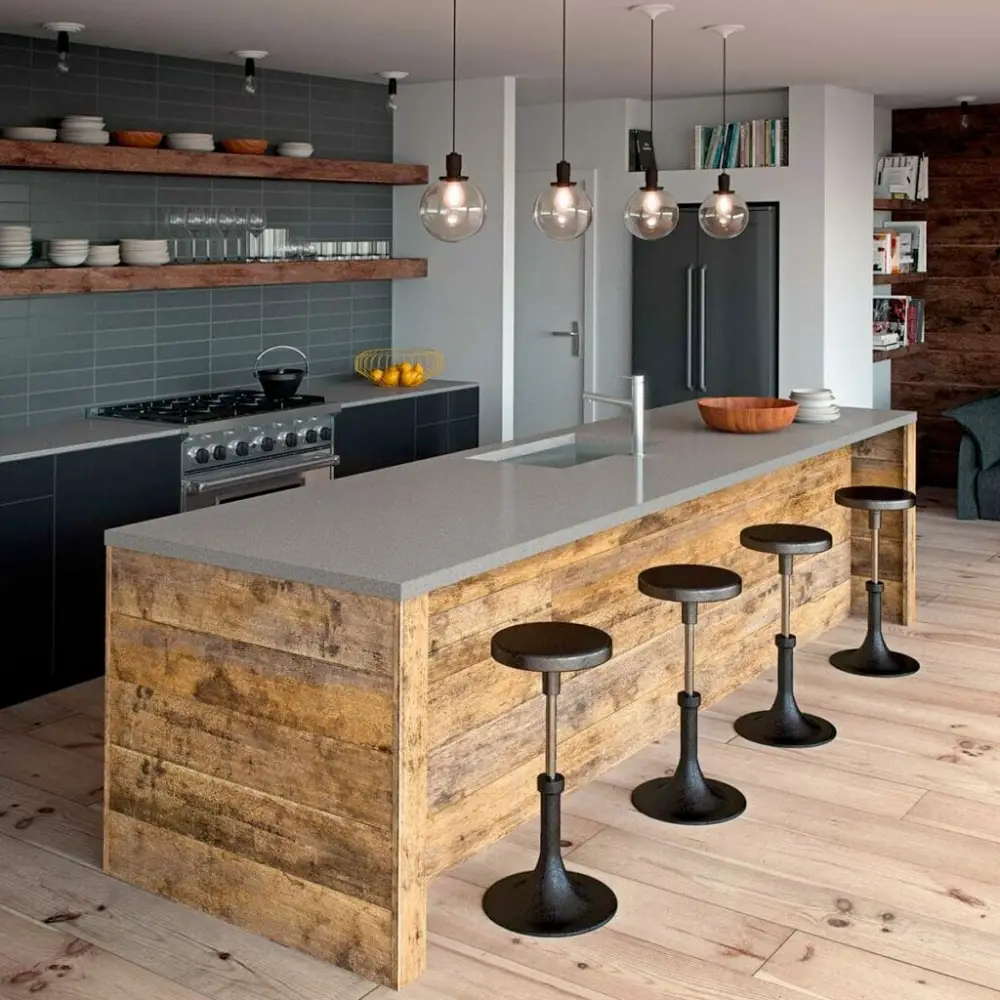 Concrete Countertop - Caesarstone10x10 kitchen remodel cost