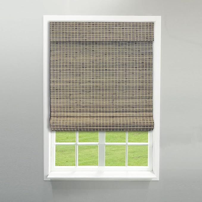 Radiance Cordless Bamboo Roman Shades for Windows