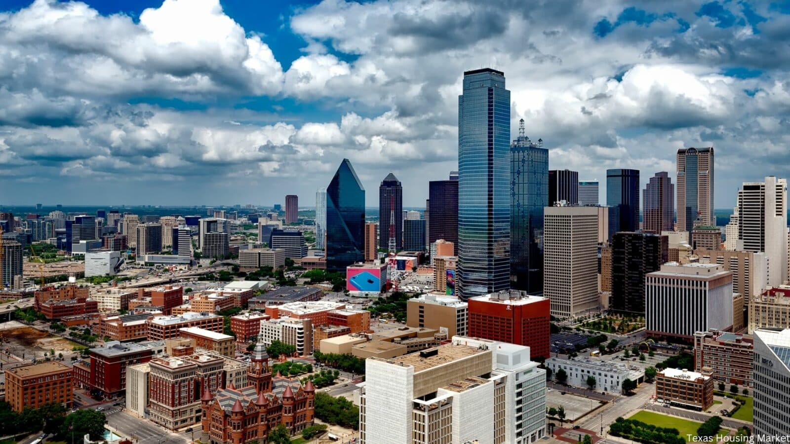 Texas housing market correction in April 2024