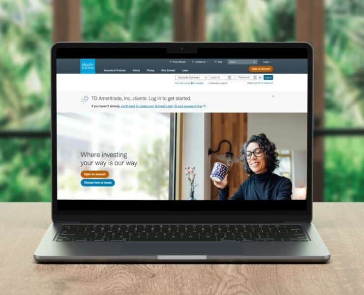 Charles Schwab website issues