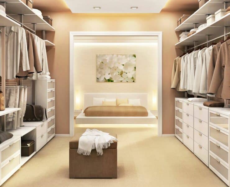 How to Build a Walk-In Closet in an Existing Room - The Home Atlas