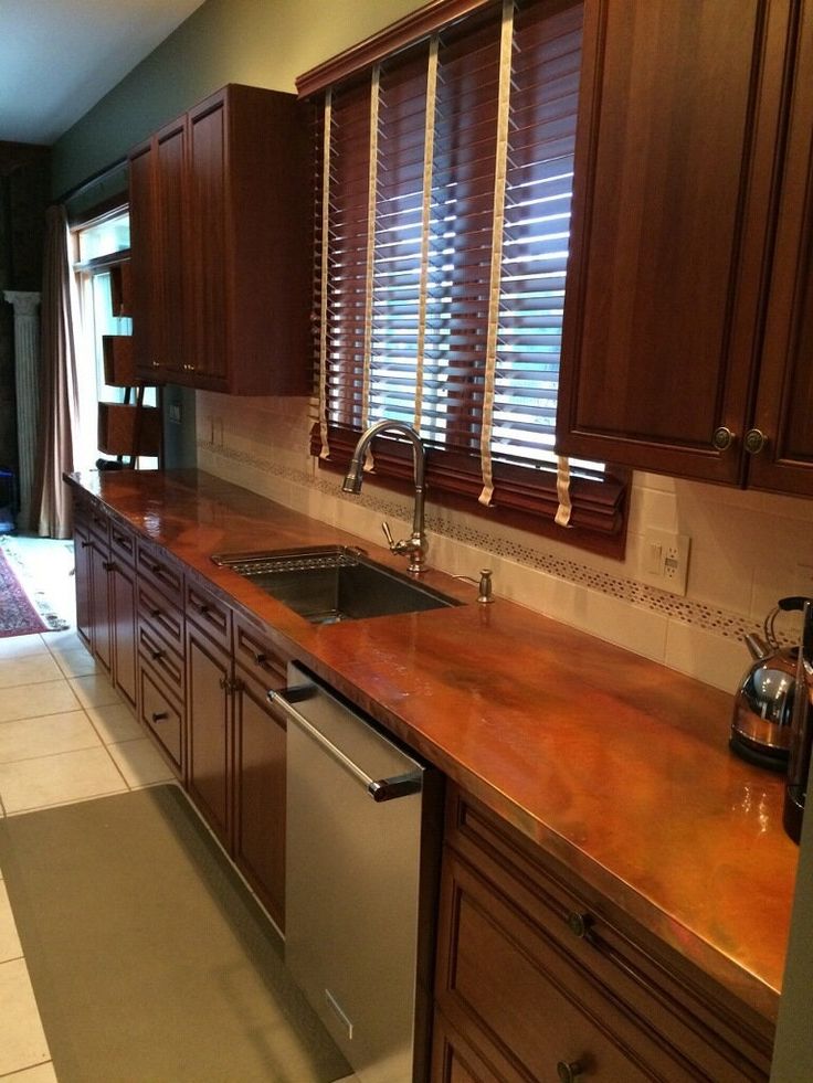 copper countertops