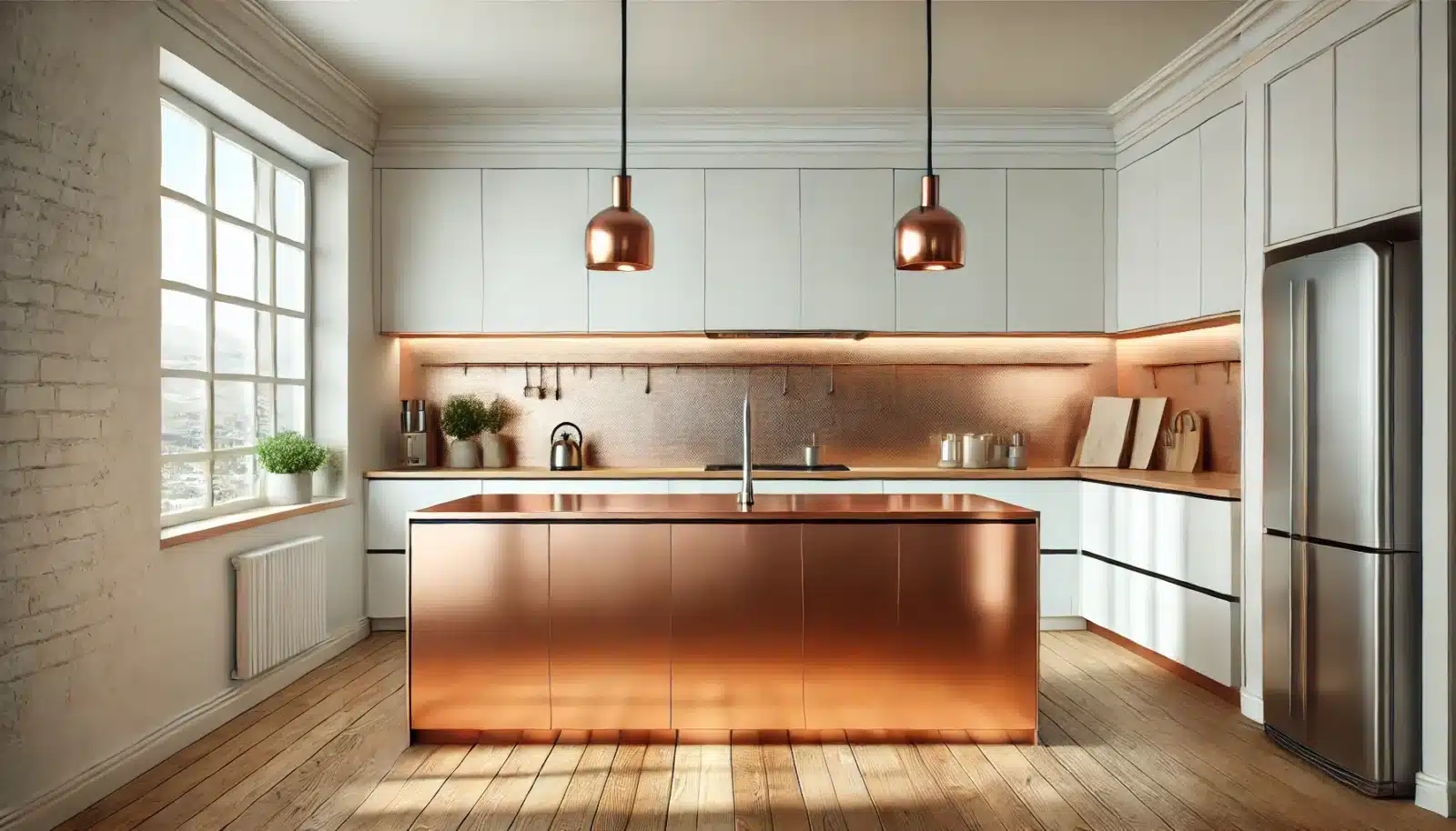 copper countertops