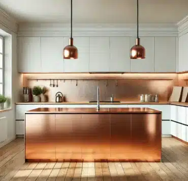 copper countertops