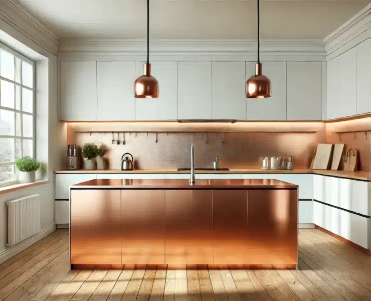 copper countertops